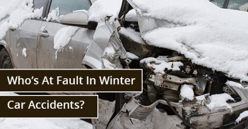 Who’s At Fault In Winter Car Accidents?